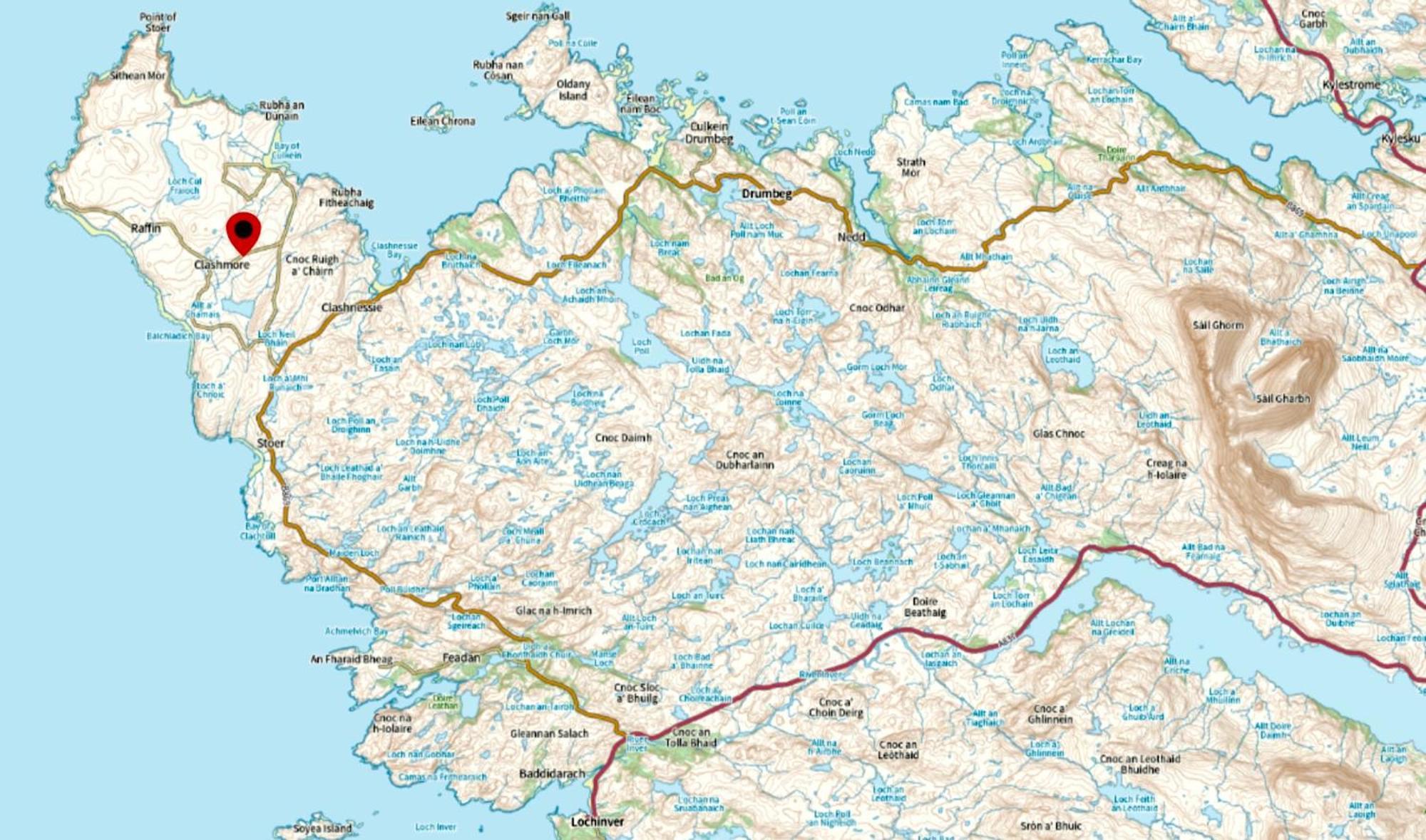Stoer Pods - Quinag Pod Villa Lochinver Eksteriør billede